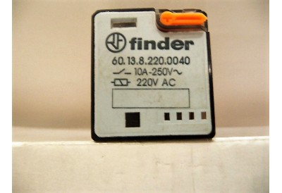 Power Relay, 60.13.8.220.0040, 11-Pin Octal, Finder